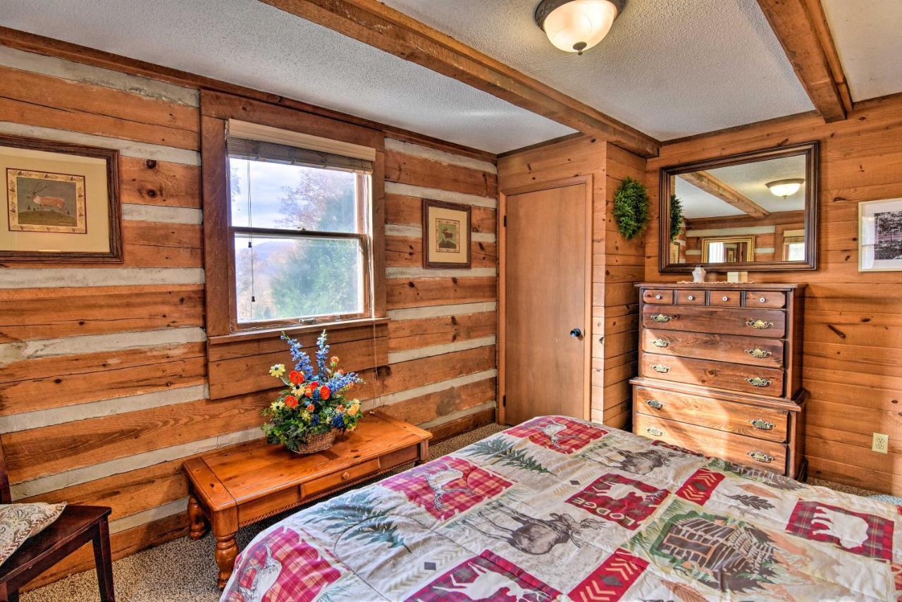 ブライソン・シティ Cozy Cabin With Hot Tub And Smoky Mountain Views!ヴィラ エクステリア 写真